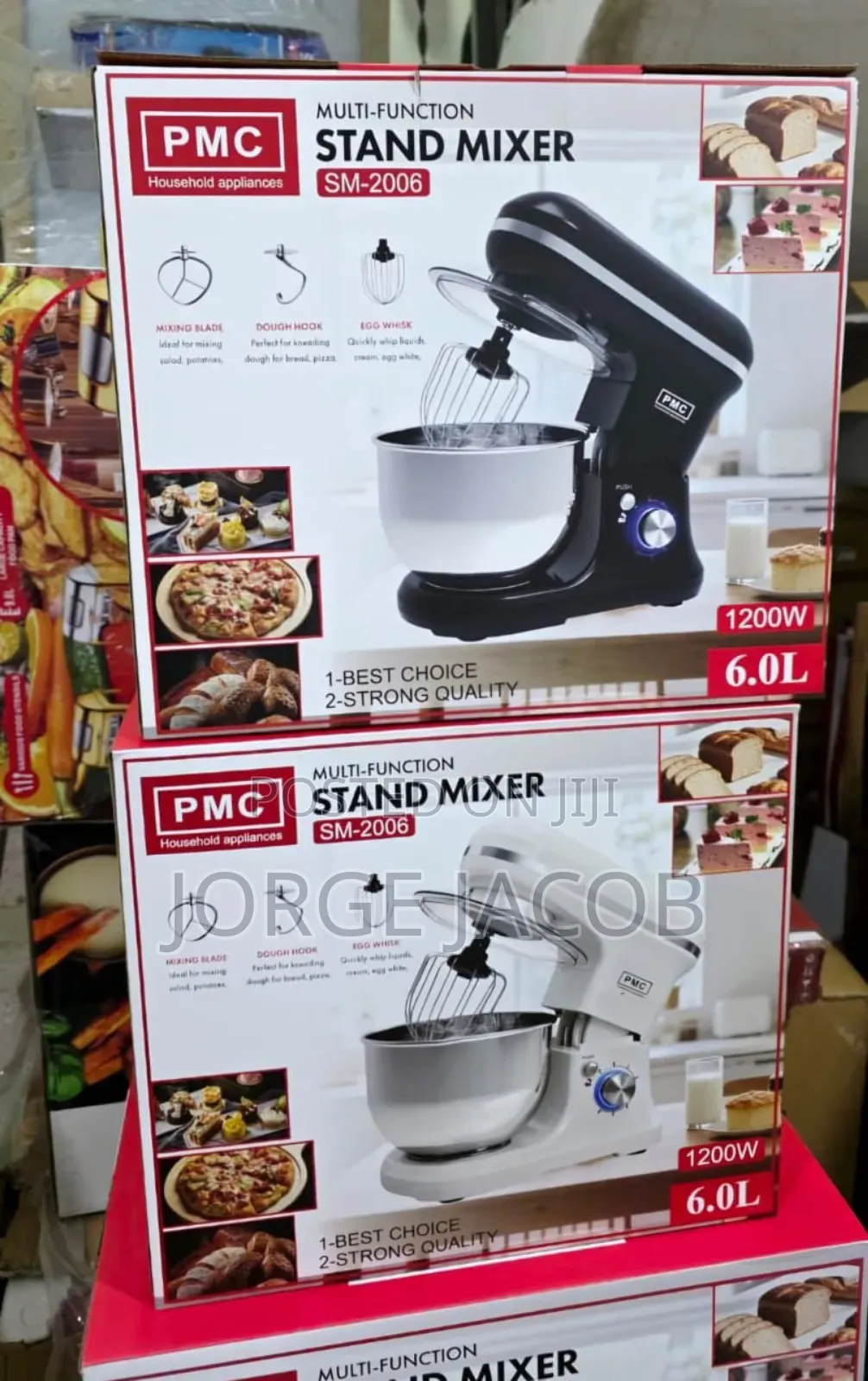 PMC Multi-Function Stand Mixer Sm-2006
