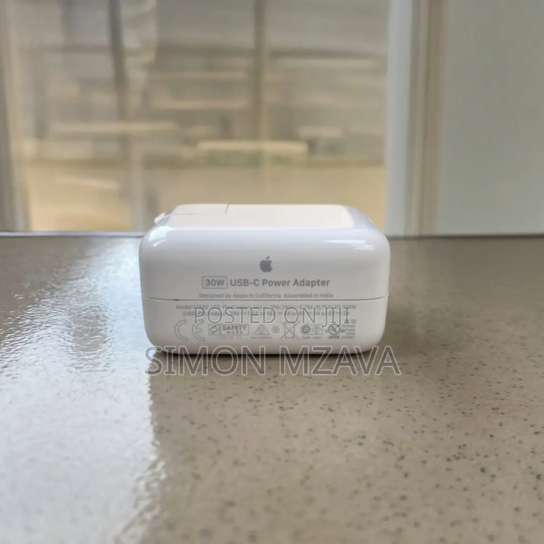 Original Apple 30w Usb-C Charger Used Mac – Clean Power Output Adapter
