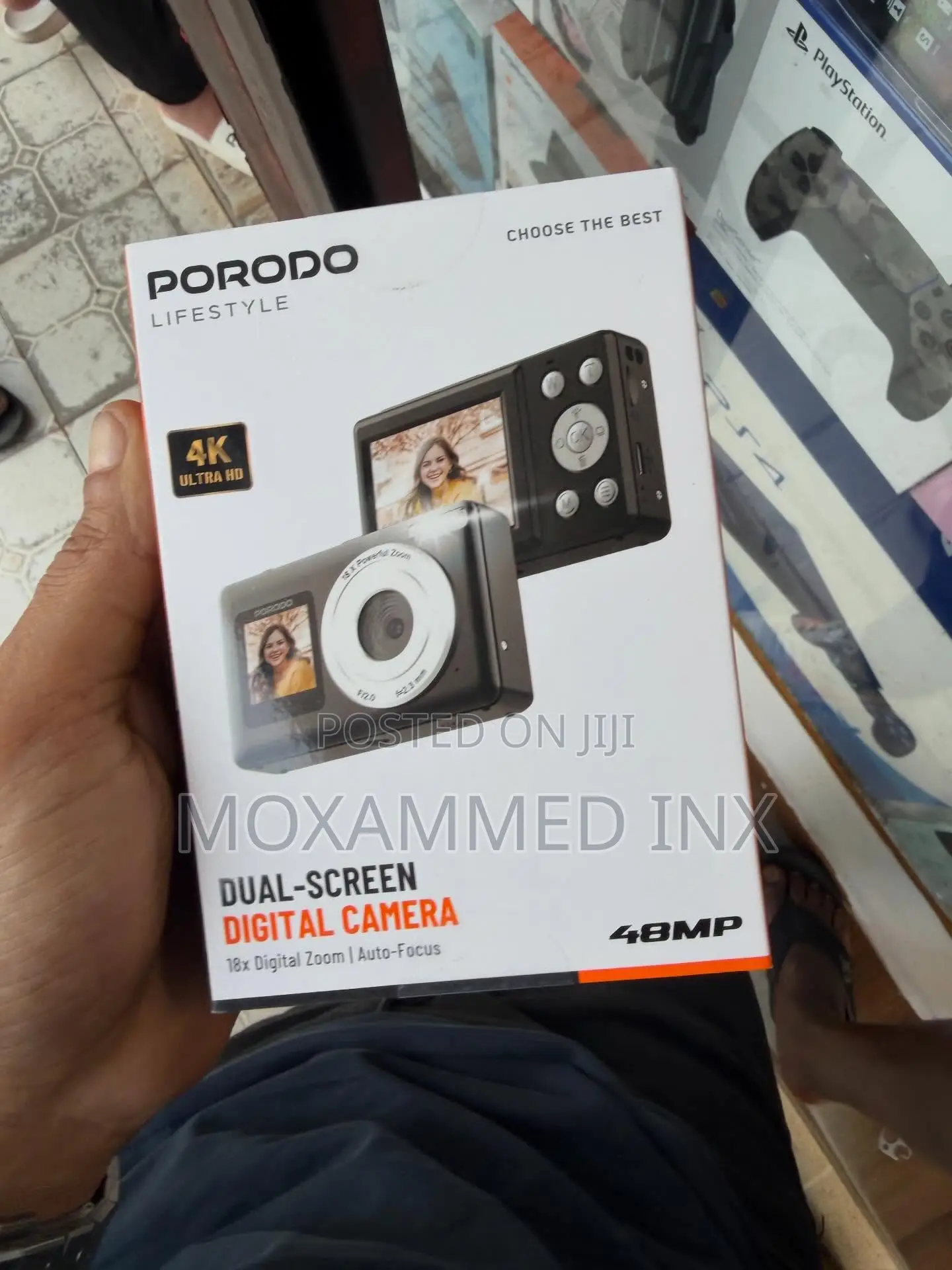 Porodo Dual Screen Digital Camera