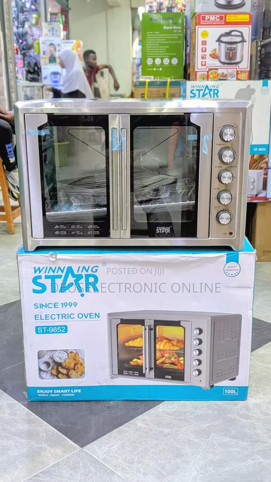 Electric Ovens PMC 100l and Winning Star Two Door 100l