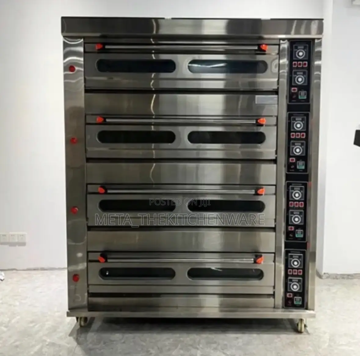 Commercial Baking Oven 4 Deck 12 Trays