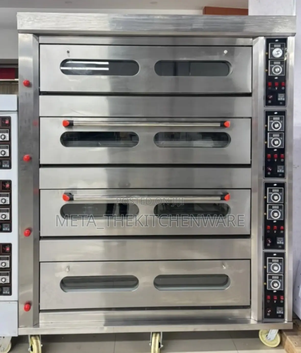 Commercial Baking Oven 4 Deck 12 Trays
