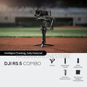 Dji Rs 5 Gimbal Combo Kit With Ai Tracking Module Briefcase Handle