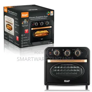 Raf R.5348b Black Air Fryer Electric Oven 18l - Healthy Cooking