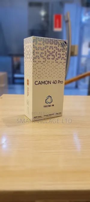 New Tecno Camon 40 Pro 256 GB Black