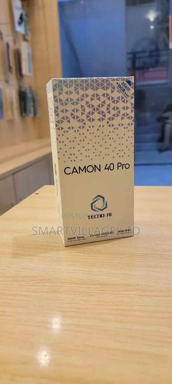 New Tecno Camon 40 Pro 256 GB Black