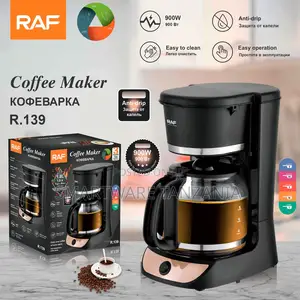 Raf R.139 Coffee Maker 900w - Anti-Drip Filter Coffee Machine 1.8l