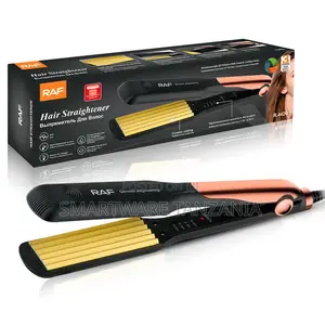 Raf R.4426 Ceramic Hair Straightener - Professional Flat Iron 45w