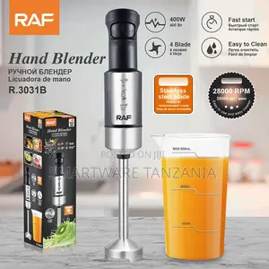 Raf Hand Blender R.3031b - 28000 RPM Immersion Mixer With Cup