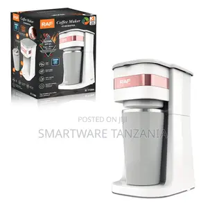 Raf R.119w Personal Coffee Maker - Single Cup Brewer With Tumbler
