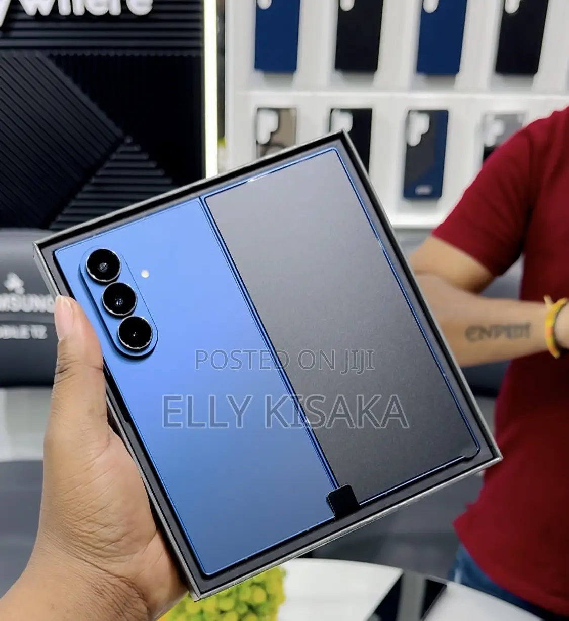 New Samsung Galaxy Z Fold7 256 GB Blue