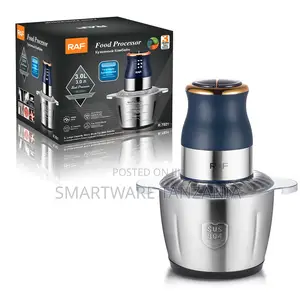 Raf Food Processor R.7021 - Stainless Steel Meat Mincer 3l