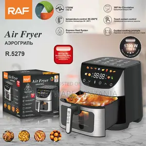 Raf R.5279 Air Fryer 1700w - 8l Digital Touch Screen Fryer
