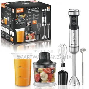 Raf Blender Set R.3022 - Immersion Hand Blender Chopper Kit