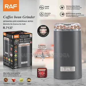 Raf R.7137 Coffee Grinder 240w - Electric Bean Grinder 80g
