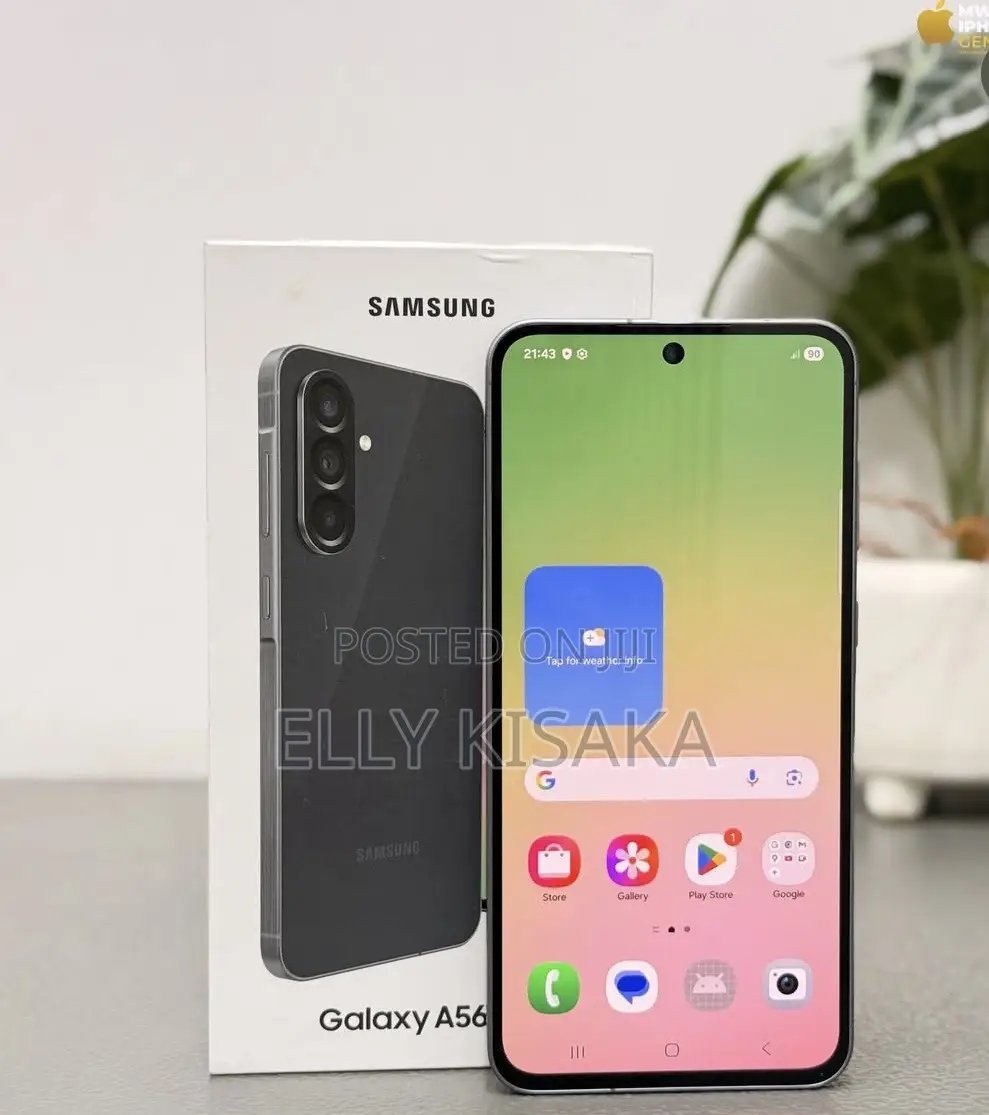 New Samsung Galaxy A56 128 GB Black
