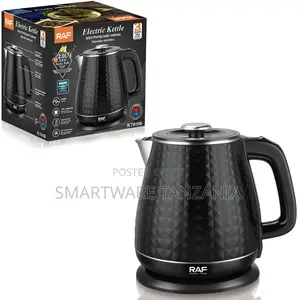 Raf R.7410b Electric Kettle 2l 1500w Diamond Pattern Auto Off