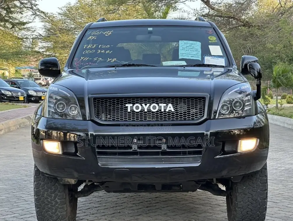 Toyota Land Cruiser Prado 2006 Matt Black