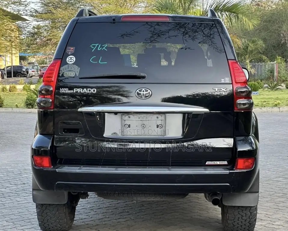 Toyota Land Cruiser Prado 2006 Matt Black