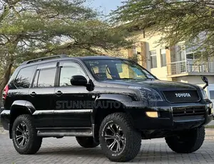 Toyota Land Cruiser Prado 2006 Matt Black