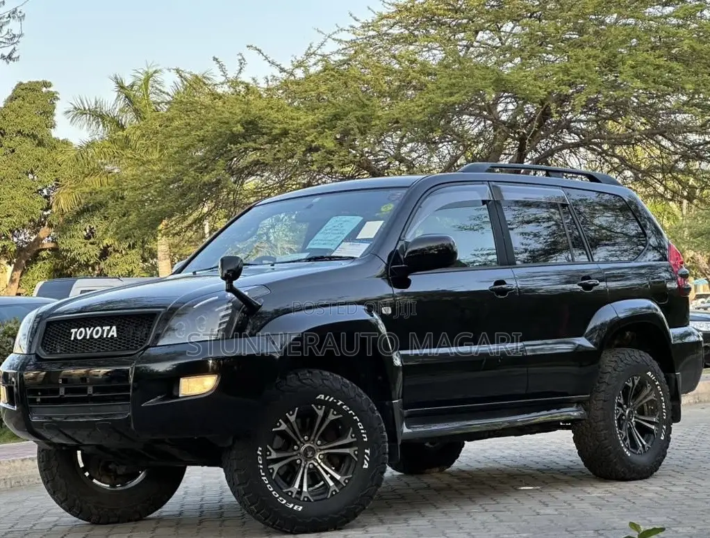 Toyota Land Cruiser Prado 2006 Matt Black
