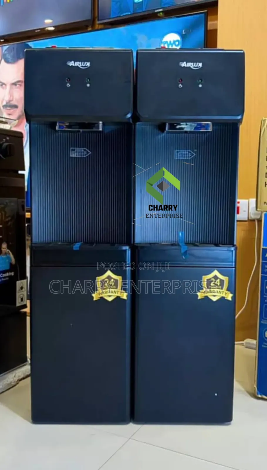 Airlux Water Dispenser 3 Taps; Hot, Normal Cold Water Bottom Fridge