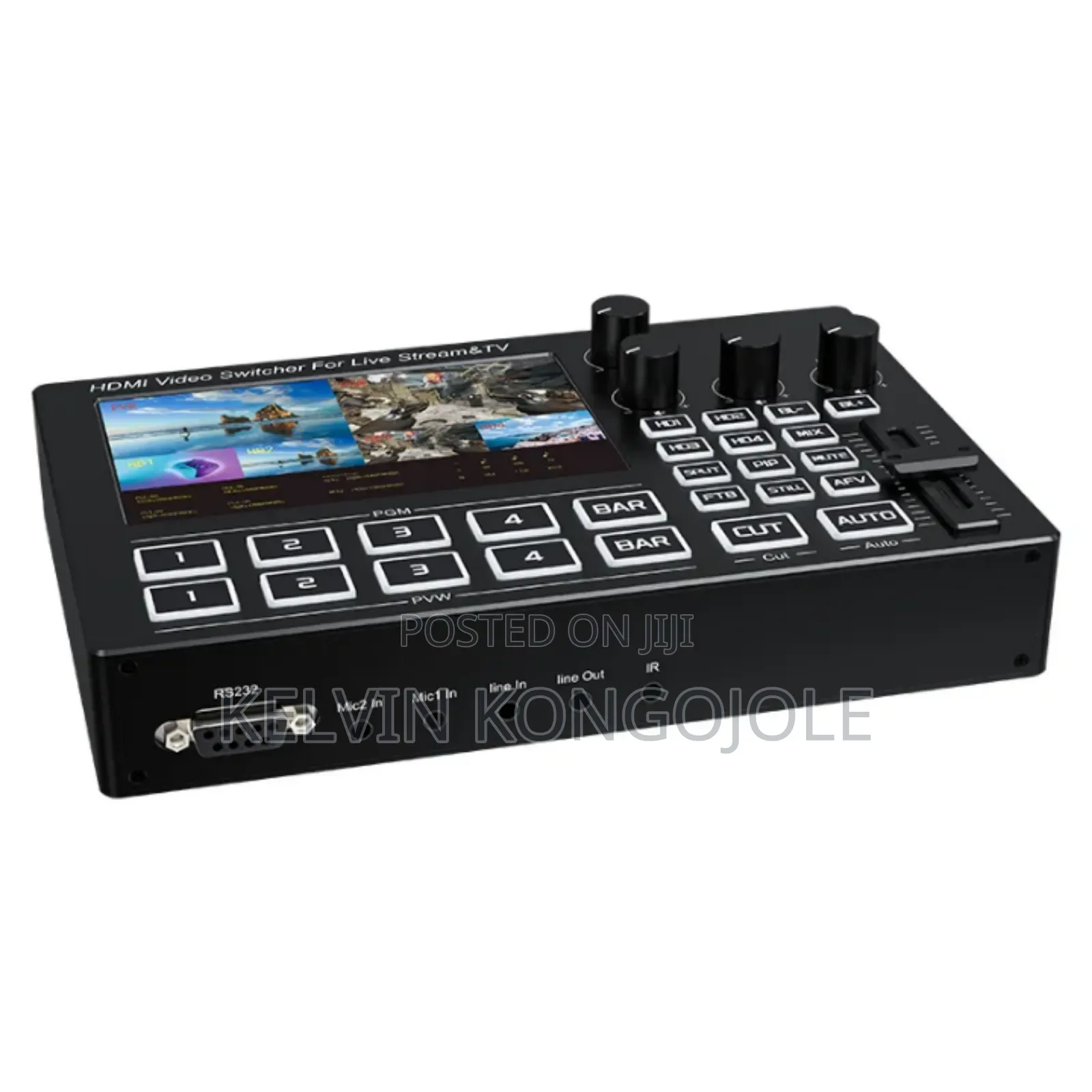 Video Mixer/Switcher for Live Streaming and Live Event Covarage