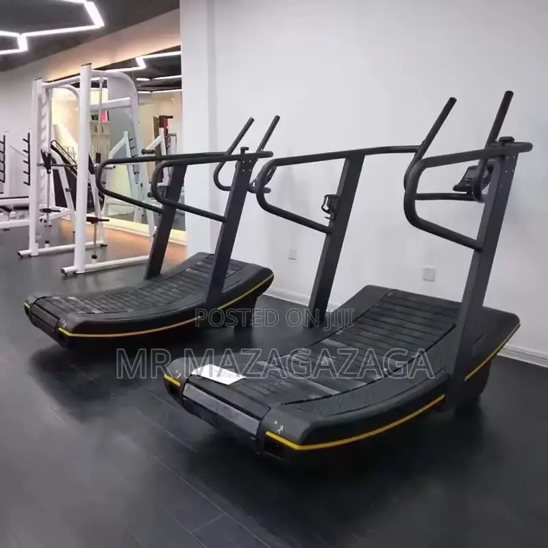 Commercial Curved Treadmill Do Not Use Electric  Manual