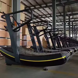 Commercial Curved Treadmill Do Not Use Electric  Manual
