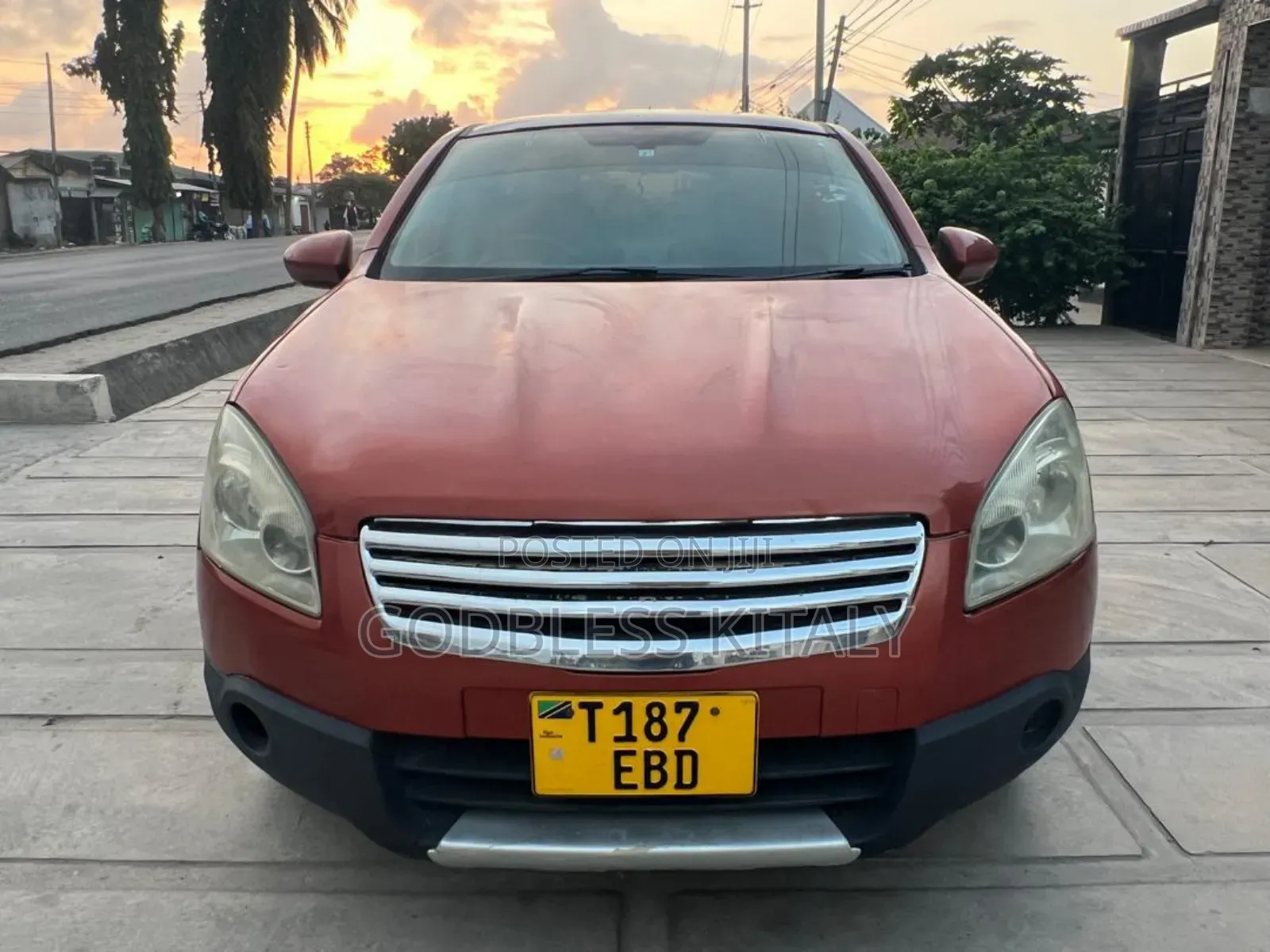 Nissan Dualis 2008 Maroon