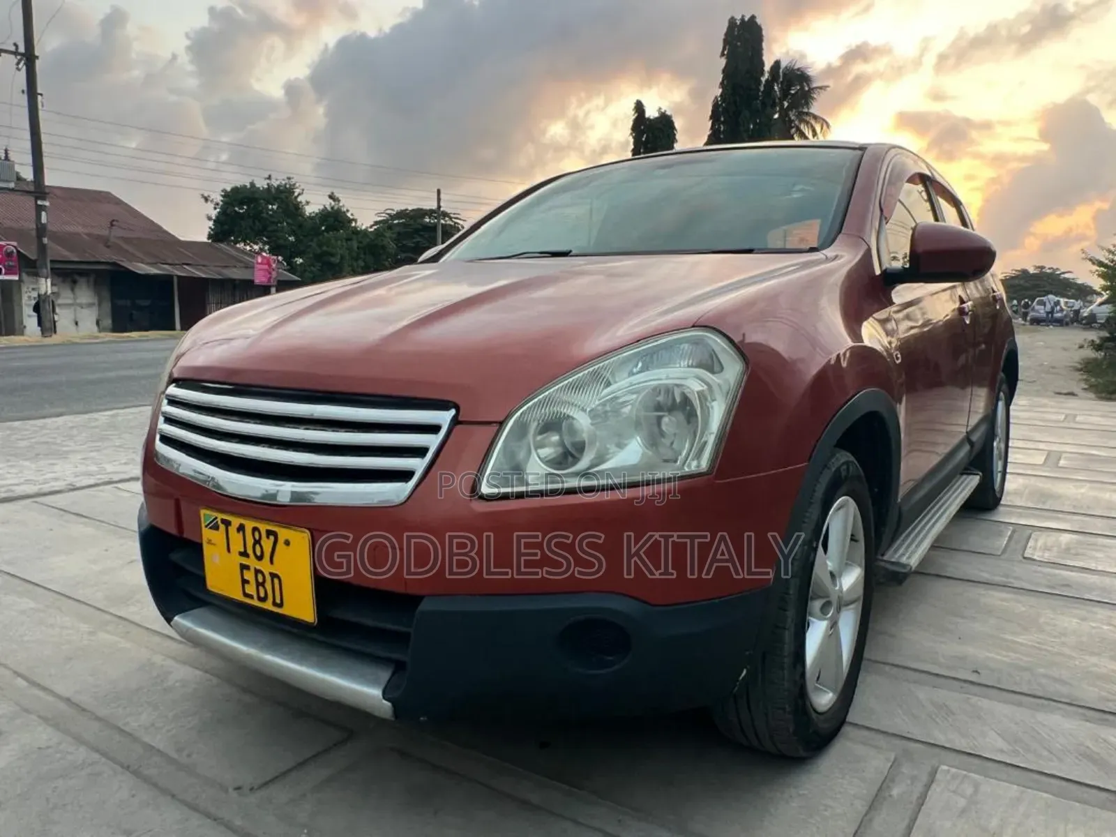 Nissan Dualis 2008 Maroon