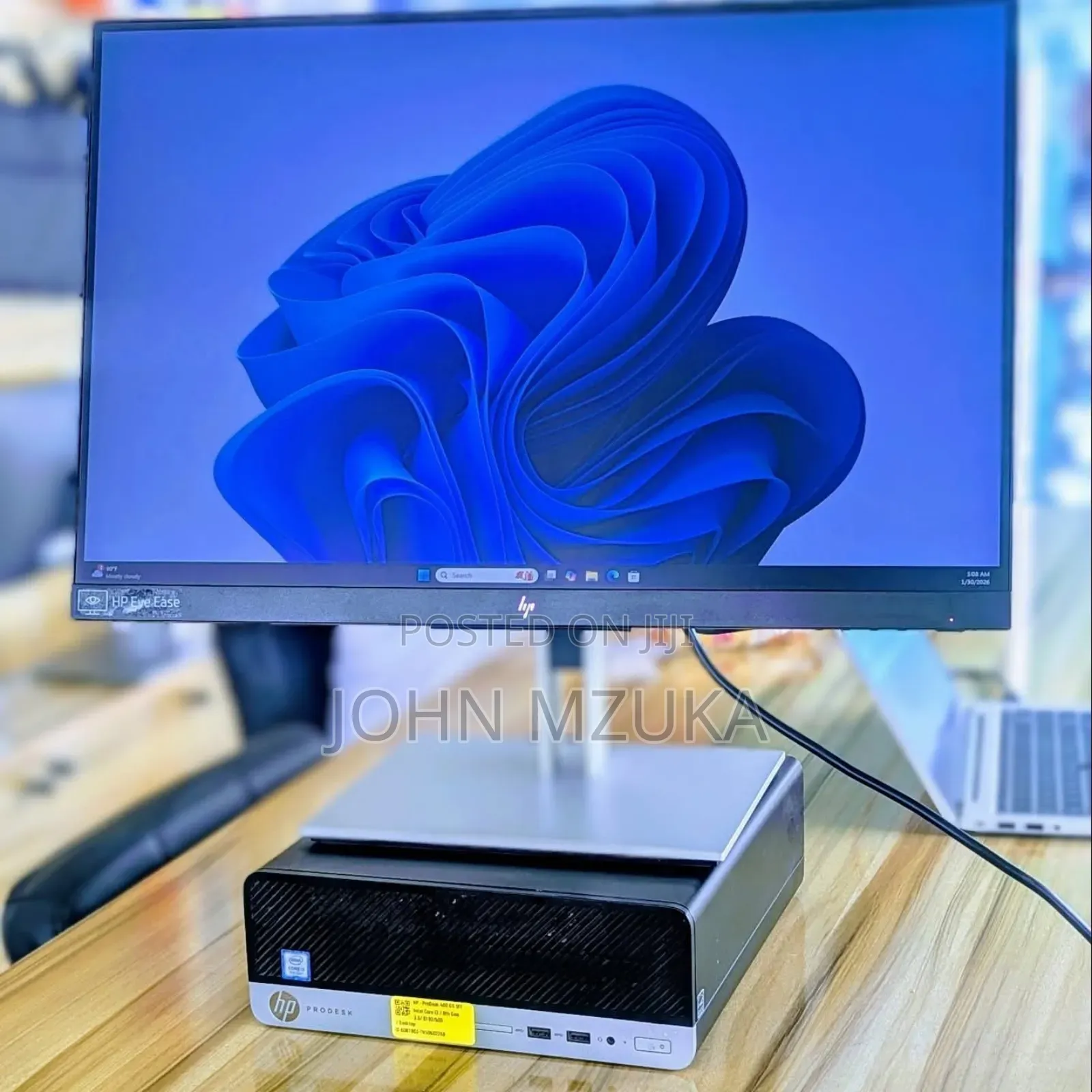 Desktop Computer HP ProDesk 600 G5 8GB Intel Core I3 HDD 500GB