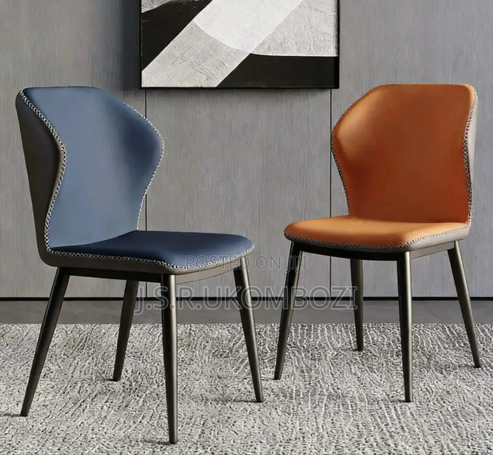 Modern Chair Set 2pc