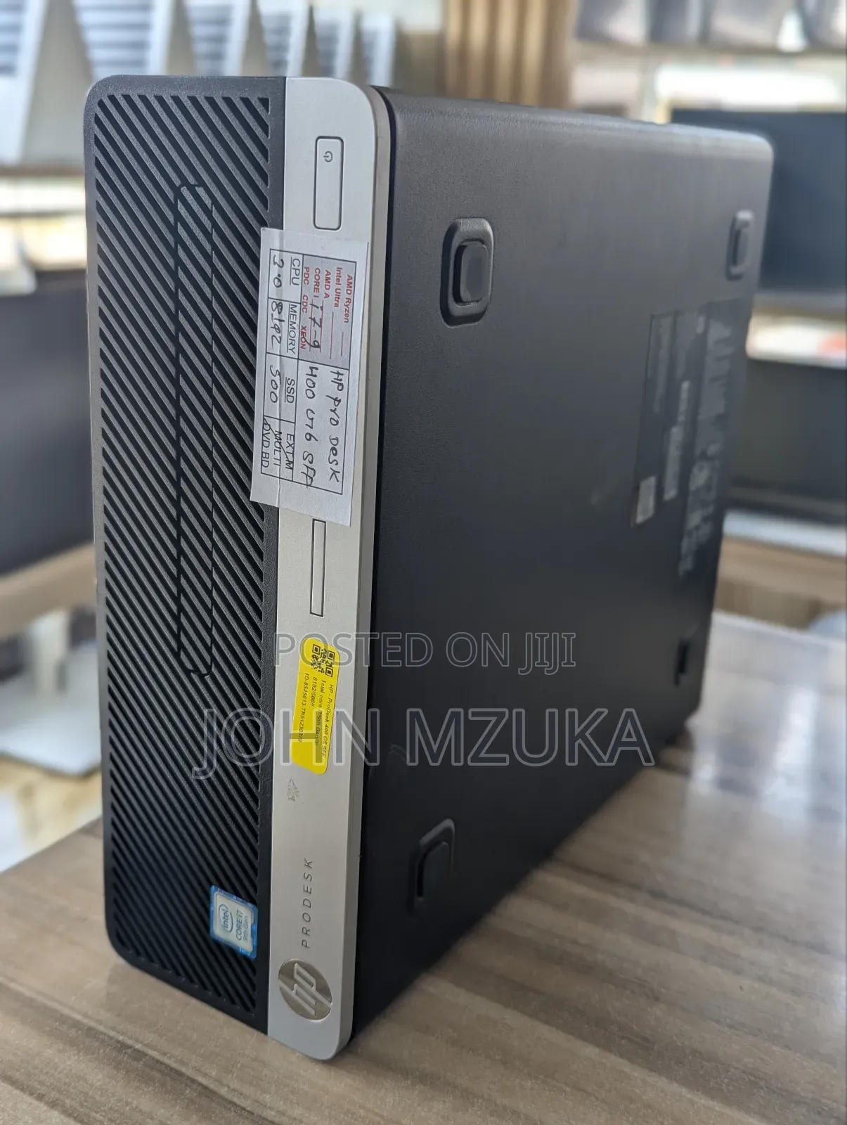 Desktop Computer HP ProDesk 400 G5 8GB Intel Core I3 HDD 500GB