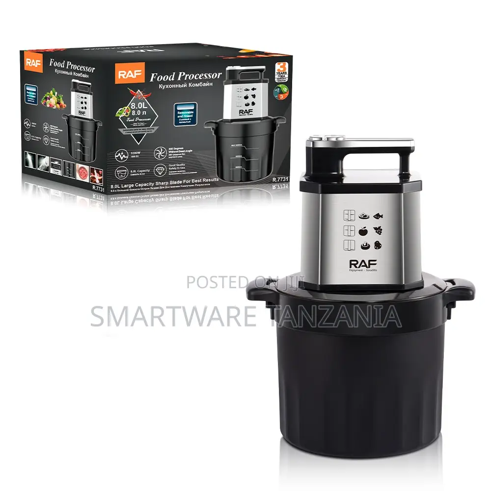 Raf R.7731 8l Food Chopper 1000w 360 Degree Blade Safe Quality