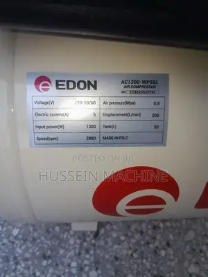Air Compressor Edon Brand 50l New