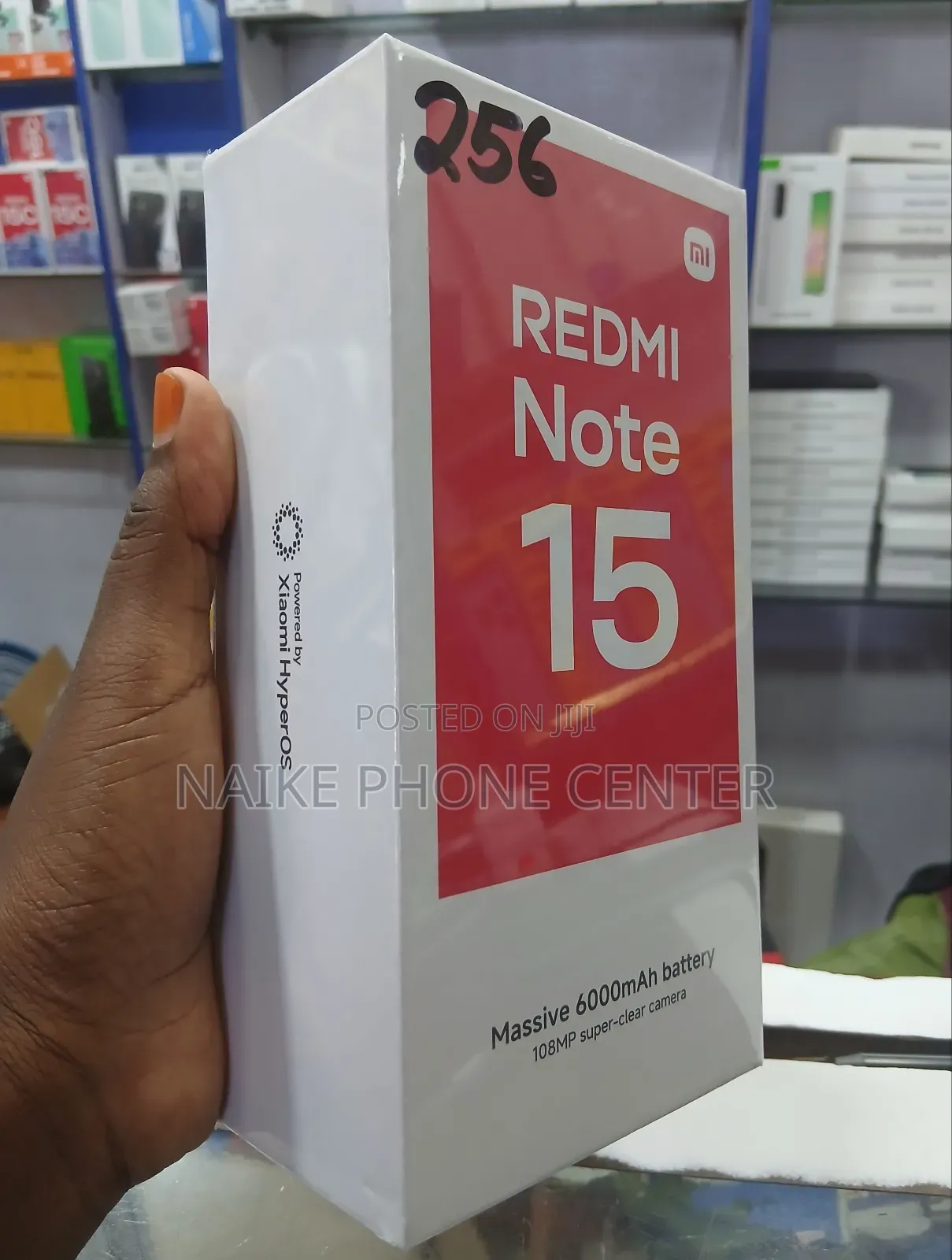 New Xiaomi Redmi Note 15 256 GB Black