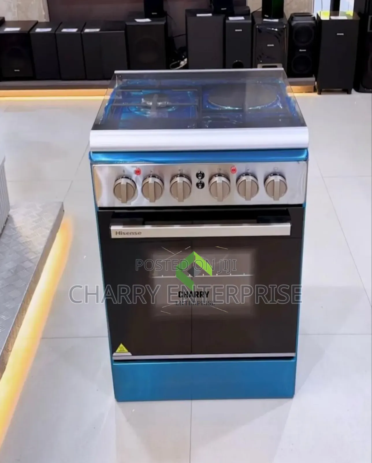 Hisense Cooker Hf531gees
3g +1e El. Oven Push Button Ignition 50x55