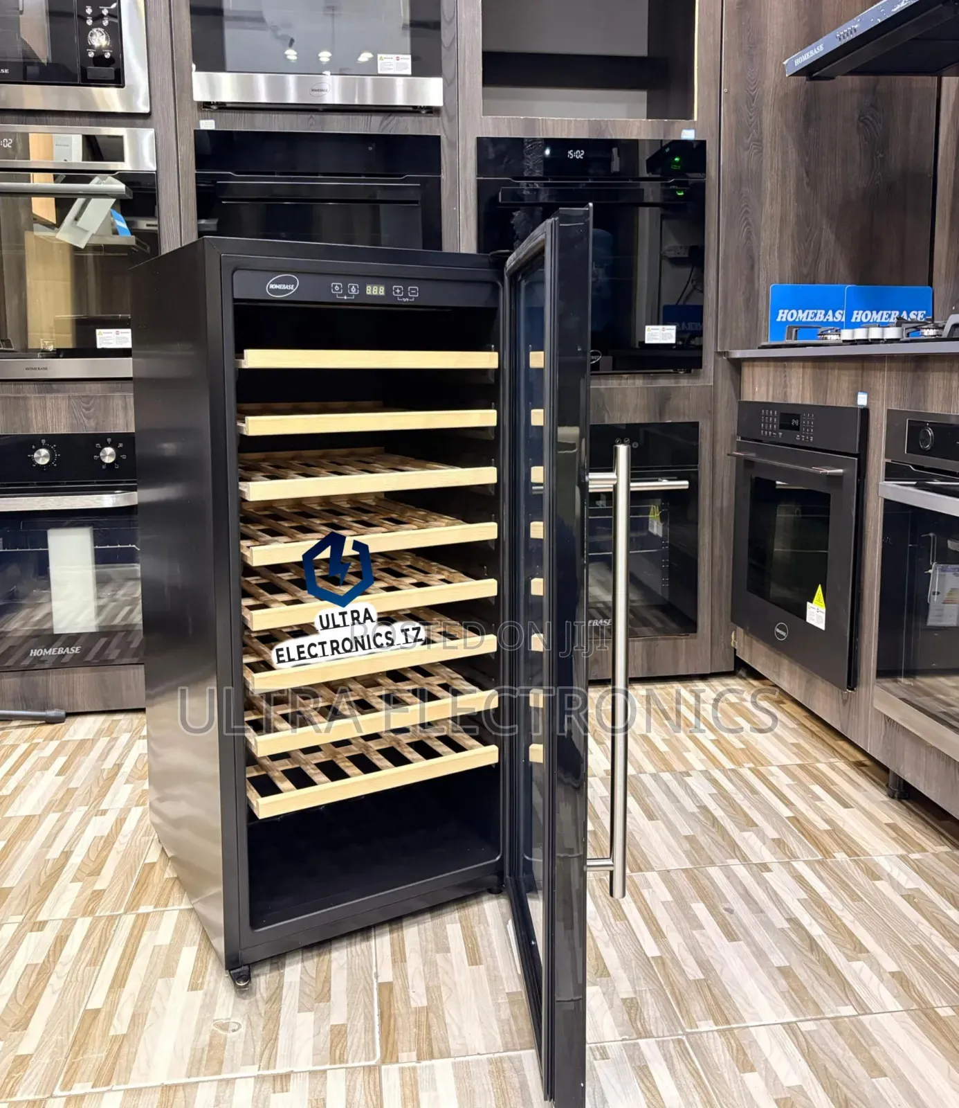 Homebase Wine Cooler or Wine Chiller Hb:-160wc 160l Capacity