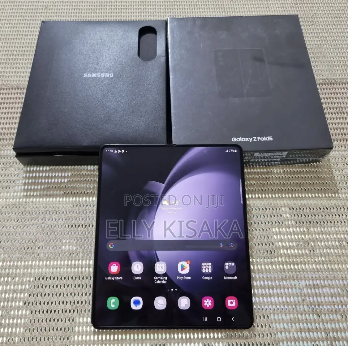 New Samsung Galaxy Z Fold 5 256 GB Black