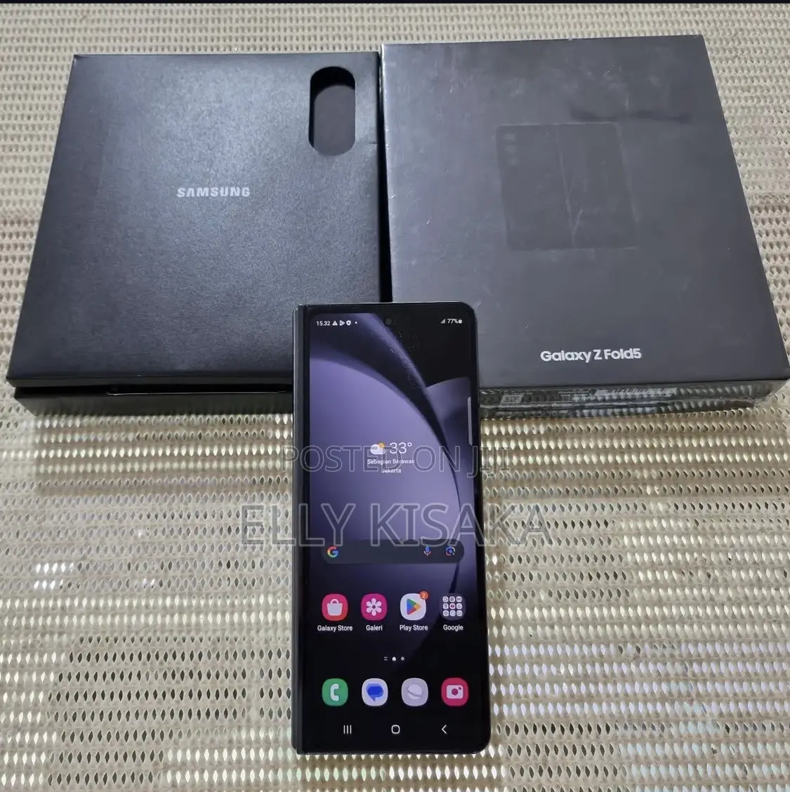 New Samsung Galaxy Z Fold 5 256 GB Black
