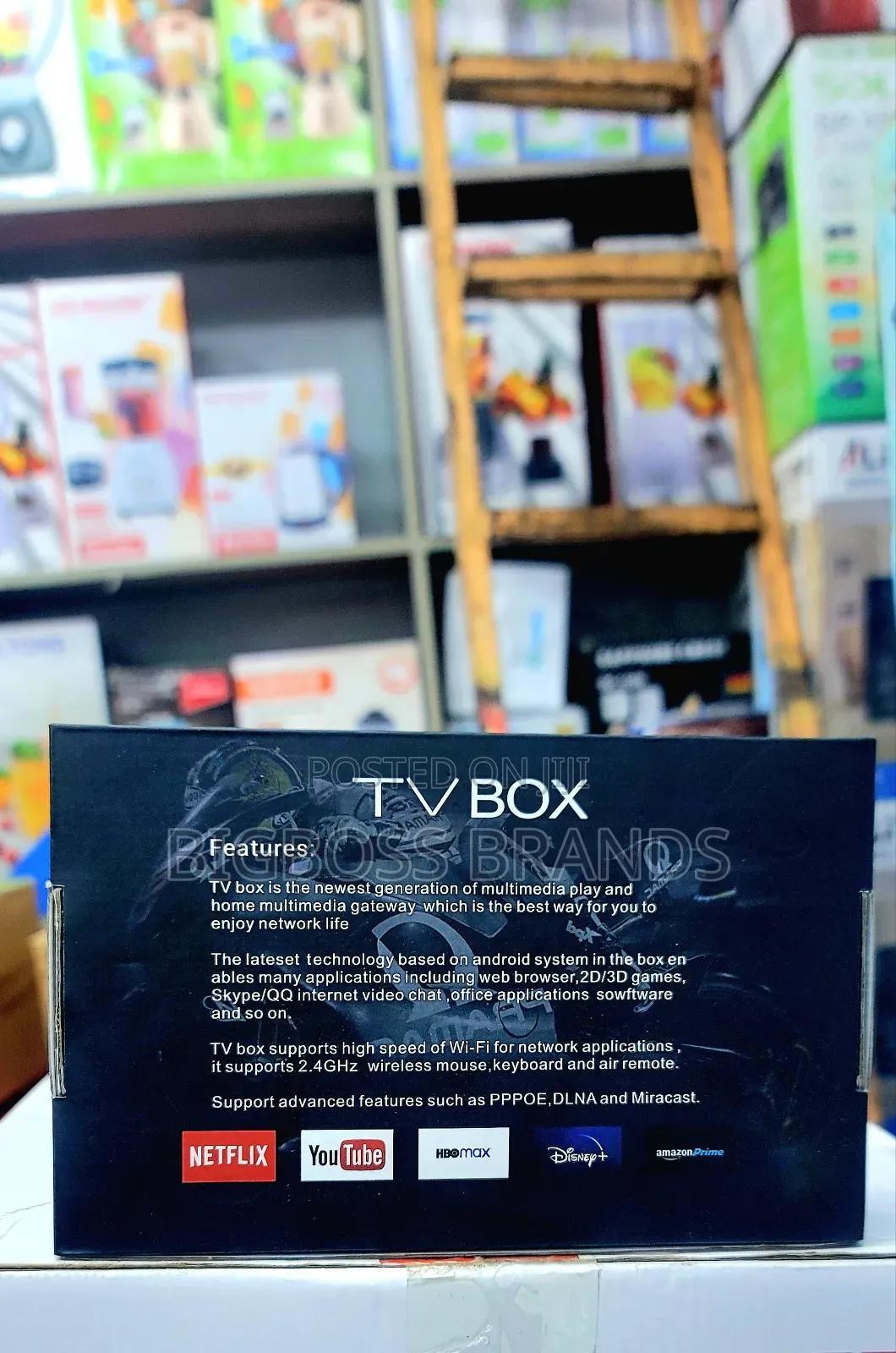MXQ Pro Android Tv Box 512 Gb + 16 Gb