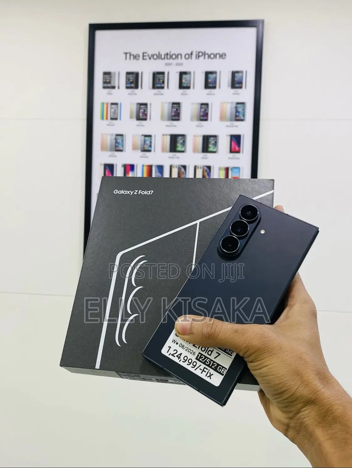 New Samsung Galaxy Z Fold7 256 GB Black