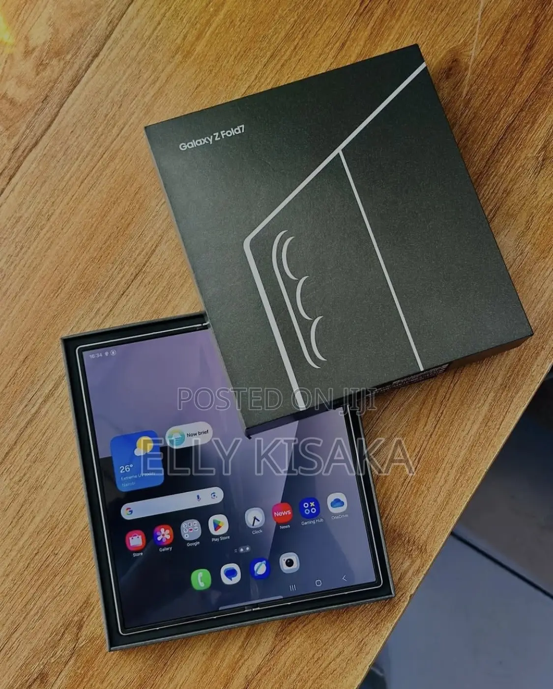 New Samsung Galaxy Z Fold7 256 GB Silver