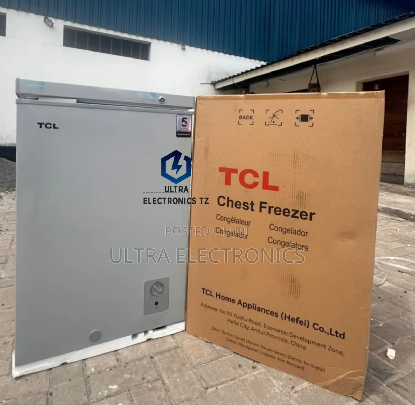 * Powerful TCL Chest Freezer 100l 
* Fast Freezing