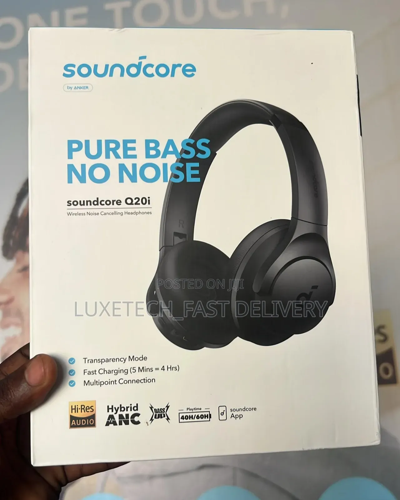 Soundcore by Anker Q20i Wireless Noise Cancellng Headphones