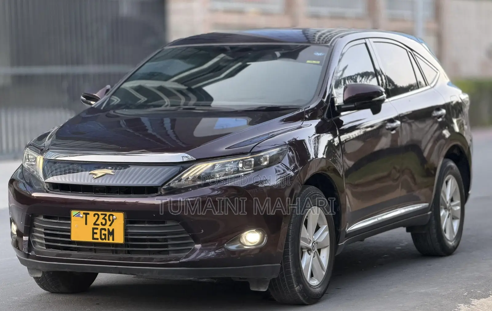Toyota Harrier 2014 Maroon