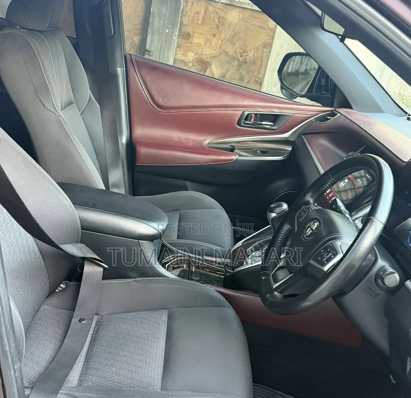 Toyota Harrier 2014 Maroon