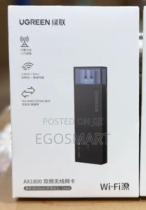 Ugreen Cm499 *Ax1800 Wi-Fi 6 Usb Adapter.