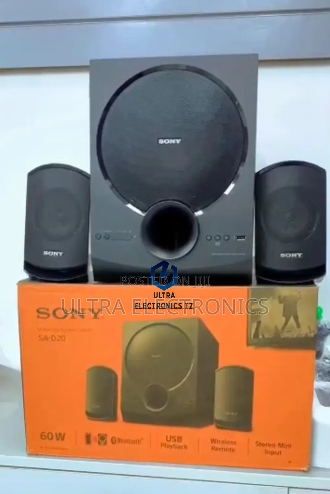 Sony Sa-D20 2.1ch Home Theatre Satellite Speaker System 60w